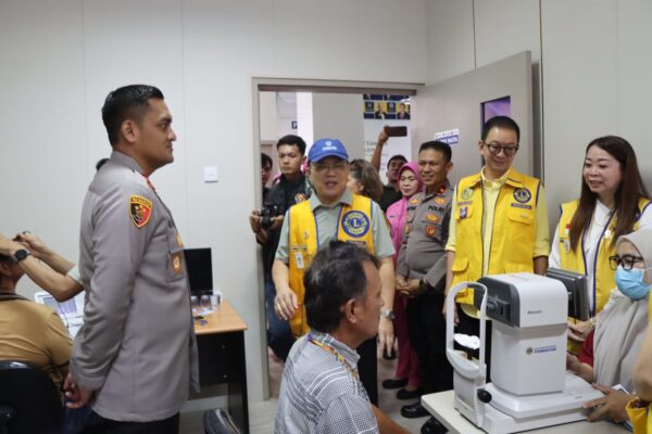 Wujudkan Kepedulian Nyata, Polres Binjai Bersama Bhayangkari Gelar Bakti Kesehatan Operasi Katarak